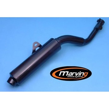 マフラー Edr ブラック Honda XL 600 LM/RM Marving Exhaust (マービングエキゾースト)