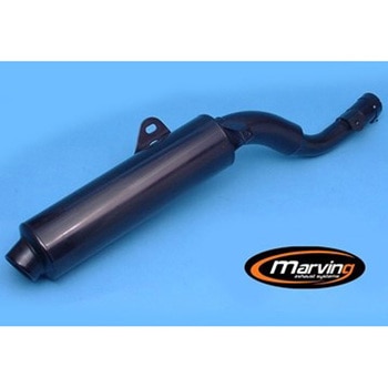 マフラー Edr ブラック Yamaha XT 600/TENERE (84-88) Marving Exhaust (マービングエキゾースト)