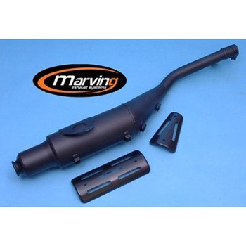 マフラー Edr ペインテッド Marving Exhaust (マービングエキゾースト)