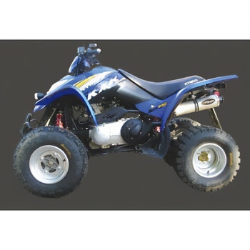 マフラー Group Round Φ 100 Quad Atv Line アルミ (クワッド・4輪バイク)KXR 250 2004 > KYMCO Quad - EU/SE Marving Exhaust (マービングエキゾースト)