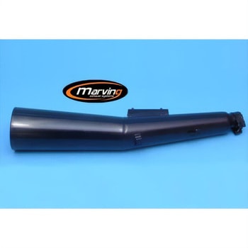 マフラー Master ブラック Honda 500 FT Marving Exhaust (マービングエキゾースト)