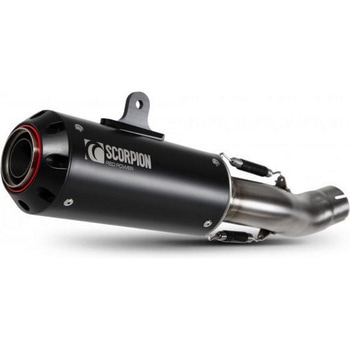 マフラー Red Power スリップオン Black Ceramic Coated Sleeve - Scorpion (スコーピオン)