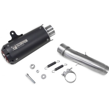 マフラー Red Power スリップオン Black Ceramic Coated Sleeve Scorpion (スコーピオン)