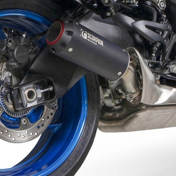 マフラー Red Power スリップオン Black Ceramic Coated Sleeve Scorpion (スコーピオン)