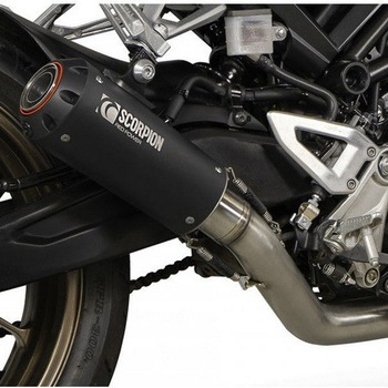 マフラー Red Power フルシステム Black Ceramic Coated Sleeve Scorpion (スコーピオン)