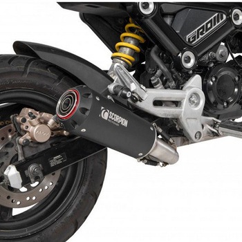 マフラー Red Power フルシステム Black Ceramic Coated Sleeve Scorpion (スコーピオン)