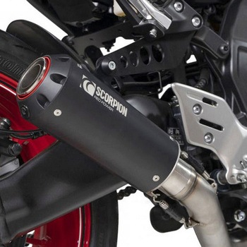 マフラー Red Power フルシステム Black Ceramic Coated Sleeve Scorpion (スコーピオン)
