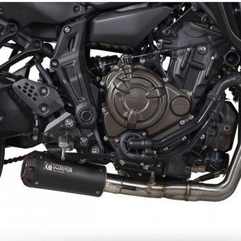 マフラー Red Power フルシステム Black Ceramic Coated Sleeve Scorpion (スコーピオン)