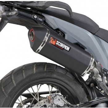 マフラー Serket Parallel スリップオン Black Ceramic Coated Sleeve Scorpion (スコーピオン)