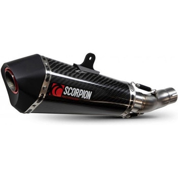 マフラー Serket Taper スリップオン カーボンファイバースリーブ Scorpion (スコーピオン)
