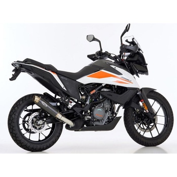 マフラー SRC 4 スリップオンエキゾースト (1-1) super short ラウンド Shark (シャーク)