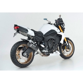 マフラー Street GP スリップオンエキゾースト (4-1) スーパーショート YAMAHA FZ8 (RN25-2010) - Shark (シャーク)