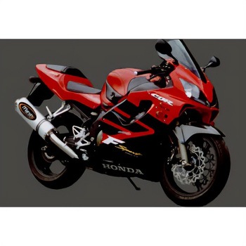 マフラー ビッグオーバル = 102x130 Superline アルミニウム Honda CBR 600 F (01-02) Marving Exhaust (マービングエキゾースト)