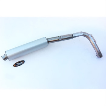 マフラー ビッグオーバル = 102x130 Superline アルミニウム Honda CBR 600 RR (03-04) Marving Exhaust (マービングエキゾースト)