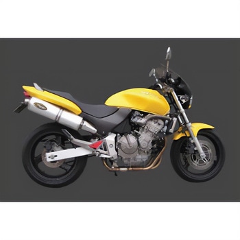 マフラー ビッグオーバル = 102x130 Superline アルミニウム Honda HORNET 600 (03-05) Marving Exhaust (マービングエキゾースト)