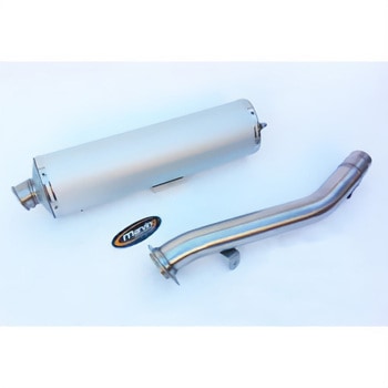 マフラー ビッグオーバル = 102x130 Superline アルミニウム Suzuki GSF 1200 BANDIT (00- Marving Exhaust (マービングエキゾースト)