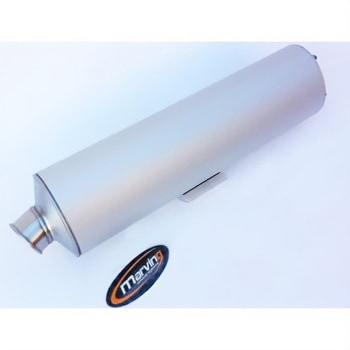 マフラー ビッグオーバル = 102x130 Superline アルミニウム Suzuki GSX 600 F (98-01) Marving Exhaust (マービングエキゾースト)
