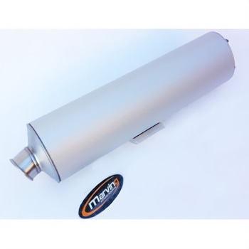 マフラー ビッグオーバル = 102x130 Superline アルミニウム Yamaha YZF R1 (98-99) Marving Exhaust (マービングエキゾースト)
