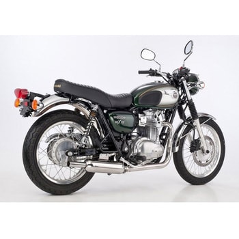 830017 マフラー レトロクラシック / フルエキゾーストシステム (2-1) Shark (シャーク) 適合車種KAWASAKI W650  (1999-2006) W800 (2011-2016) - 【通販モノタロウ】