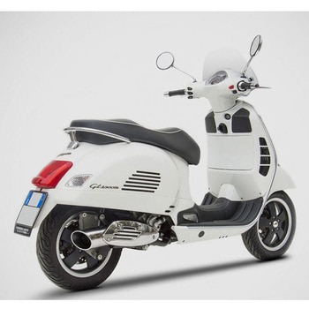ミラーポリッシュド ステンレス レーシング スリップオン PIAGGIO VESPA (ベスパ) GTS 300 (2014-2019) - ZARD (ザード)