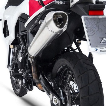 ミラーポリッシュド ステンレススチール スリップオン BMW F 800 GS (2008-2015) - ZARD (ザード)