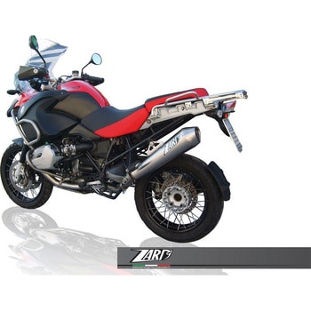 ミラーポリッシュド ステンレススチール スリップオン BMW R 1200 GS (2004-2009) ZARD (ザード)