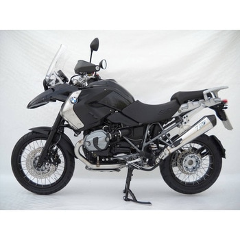 ミラーポリッシュド ステンレススチール スリップオン BMW R 1200 GS (2010-2012) ZARD (ザード)
