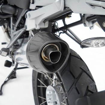 ミラーポリッシュド ステンレススチール スリップオン BMW R 1200 GS (2010-2012) ZARD (ザード)