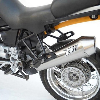 ミラーポリッシュド ステンレススチール レーシング スリップオン BMW F 800 R (2009-2011) ZARD (ザード)