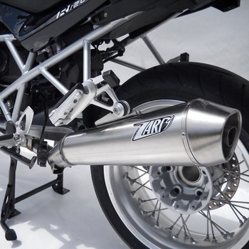 ミラーポリッシュド ステンレススチール レーシング スリップオン BMW R 1200 R (2011-2013) ZARD (ザード)