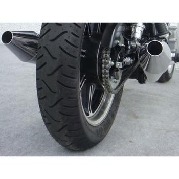 ミラーポリッシュド ステンレススチール レーシング スリップオン TRIUMPH BONNEVILLE ZARD (ザード)