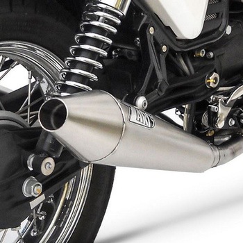 ミラーポリッシュド ステンレススチール レーシング ヘッダキット + ステンレススチール レーシング スリップオン MOTO GUZZI V7 Cafe RACER/CAFE CLASSIC (2012-2013) ZARD (ザード)