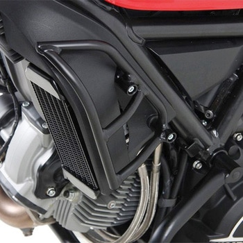 ラジエータープロテクション 左右セット ブラック Ducati スクランブラー 800 (2015-2018) HEPCO&BECKER (ヘプコ&ベッカー)