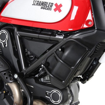 ラジエータープロテクション 左右セット ブラック Ducati スクランブラー 800 (2015-2018) HEPCO&BECKER (ヘプコ&ベッカー)