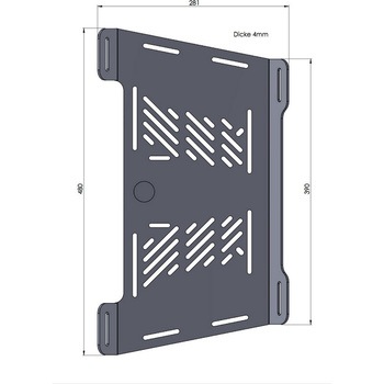 リアエンラージメント スポーツラック用 BMW S 1000 RR / 2012-2015 - HEPCO&BECKER (ヘプコ&ベッカー)