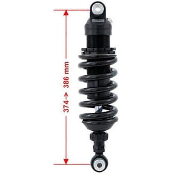 リアサスペンション Ohlins S46DR1L BLACKLINE (standard height) | BM491 UnitGarage (ユニットガレージ)
