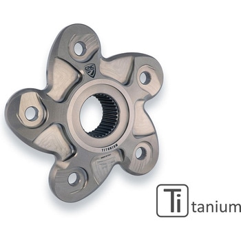 リアスプロケットフランジ Ducati Titanium Titanium CNC Racing (シーエヌシーレーシング)