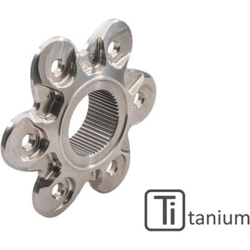 リアスプロケットフランジ Ducati Titanium Titanium CNC Racing (シーエヌシーレーシング)