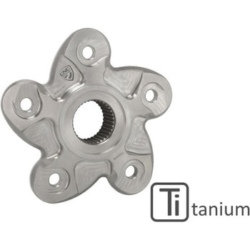 リアスプロケットフランジ Ducati Titanium Titanium CNC Racing (シーエヌシーレーシング)