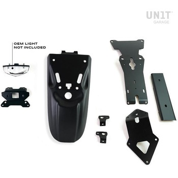 リアフェンダー ナンバープレートキット for the original headlight | 1651-1694 UnitGarage (ユニットガレージ)