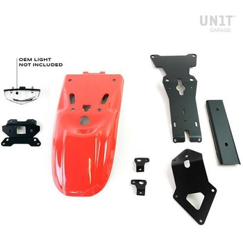 リアフェンダー ナンバープレートキット for the original headlight | 1651-1694 UnitGarage (ユニットガレージ)