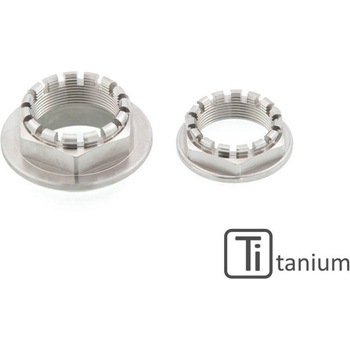 リアホイール アクスルナットセット Ducati Titanium Titanium - CNC Racing (シーエヌシーレーシング)