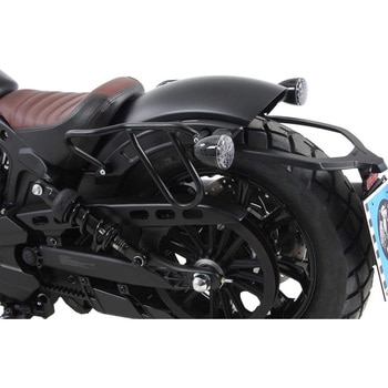 レザーバッグチューブキャリア カットアウト Indian Scout Bobber from 2017 HEPCO&BECKER (ヘプコ&ベッカー)
