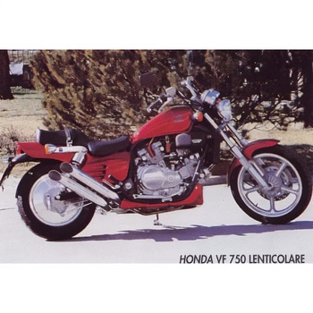 四本出しマフラー Legend クロム Honda VF 750 CUSTOM LENTICULAR - Marving Exhaust (マービングエキゾースト)