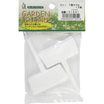 T型ラベル GARDEN FRIENDS