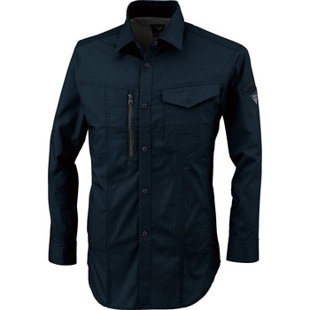 エコTCストレッチナガソデシャツ ジーベック