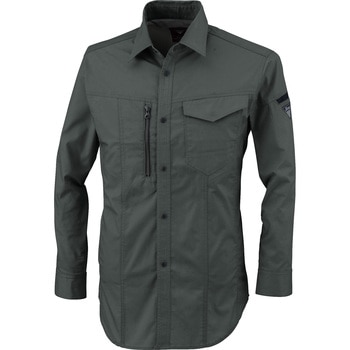 エコTCストレッチナガソデシャツ ジーベック