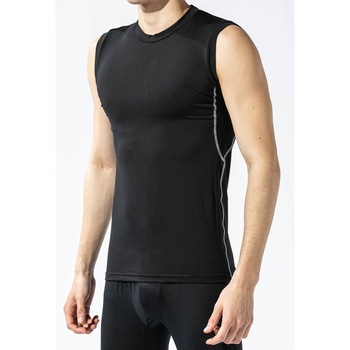 BT冷感・消臭 パワーストレッチ ノースリーブクルーネックシャツ S おたふく手袋