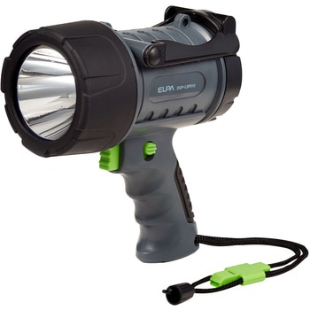 LEDパワーライト 軽量 明るさ最大400lm 防水:IPX7 防浸形 ホイッスル付 ELPA