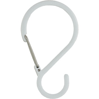 Sフックカラビナ 大 シルバー 蝶屋物産